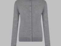 Кардиган прямого кроя с шерстью