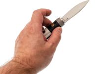 Складной нож Reptilian "Лесовик-01", сталь D2, рукоять G10, Limited Edition, белый