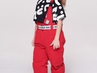 Пуховой полукомбинезон BASK kids