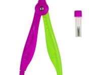 Готовальня Berlingo "Supertwist" 2 предмета, пластиковый циркуль 120 мм, пластиковый футляр