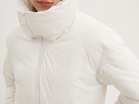 Полупальто с воротником-стойкой