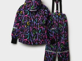 Комплект текстильный с полиуретановым покрытием для девочек: куртка, брюки