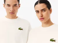 Флисовый свитшот Lacoste унисекс