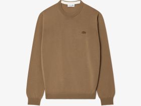 Мужской свитер Lacoste из шерсти мериноса