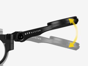 Крепление для велокомпьютеров и аксессуаров Topeak UTF Multi-Mount Pro на рули диаметром 25,4-31,8мм (черный)