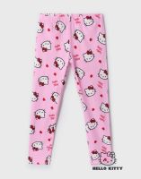Розовые легинсы с принтом Hello Kitty для девочки Глория Джинс
