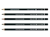 Карандаш водостойкий на масляной основе Cretacolor"Неро" твердость 2, мягкий