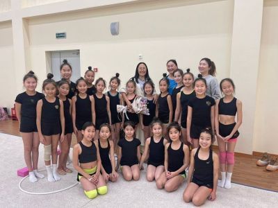 В самой большой школе Якутска открыли зал для занятий художественной гимнастикой