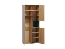 Распашной шкаф Висмар 2-103x240 Дуб Барбера