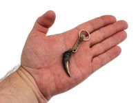 Брелок Клык Волка, бронза