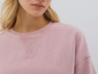 Футболка с эффектом стирки, Розовый