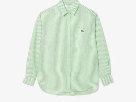 Женская рубашка Lacoste из льна