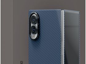 Клип-кейс VLP Kevlar Case с MagSafe для Samsung Galaxy Z Fold8 Тёмно-синий