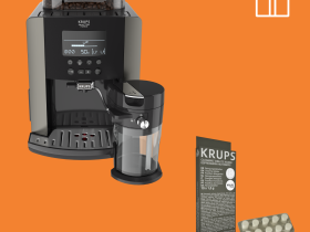 Автоматическая кофемашина Krups EA819E10+Чистящее средство XS300010