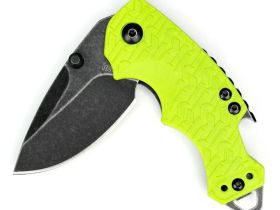 Складной нож Kershaw Shuffle 8700LIMEBW, сталь 8Cr13MoV BlackWash™, компактный мультитул, рукоять GFN зелёная