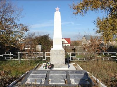 Братская могила советских воинов, погибших в период Сталинградской битвы