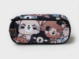 Пенал текстильный для девочек