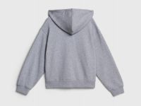 Толстовка на молнии для девочек, Серый