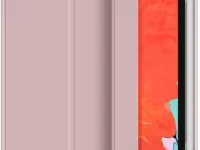 Чехол-книжка Mosbros для Apple iPad Pro 11 (2024) (полиуретан с подставкой/отсек для стилуса) (розовый)