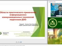 Области практического применения информационно-коммуникационных технологий педагогами ДОО