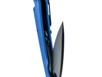 Складной нож Daggerr Sting XL Blue BW DLC, сталь D2, рукоять G10