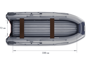 Лодка ПВХ ФЛАГМАН DK 390 Igla Jet