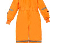 Комбинезон текстильный с полиуретановым покрытием для девочек
