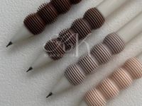 Набор ручек гелевых, автоматические Languo, 0,5 мм, 4 шт, чернила черные