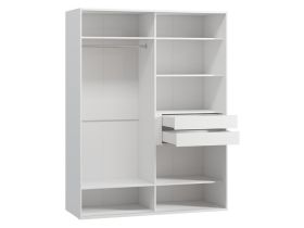 Шкаф-купе Беррингтон 2-160x210 Белый