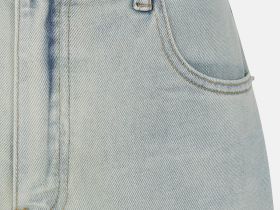 Широкие джинсы со средней посадкой