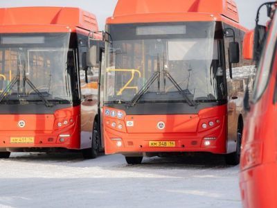 В Якутске на маршрут № 8 не вышла половина автобусов