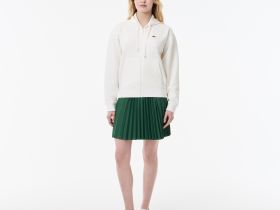 Женская толстовка Lacoste с капюшоном на молнии