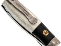 Складной нож Reptilian "Лесовик-01", сталь D2, рукоять G10, Limited Edition, белый