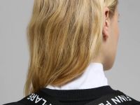 Удлиненный пуховик с капюшоном