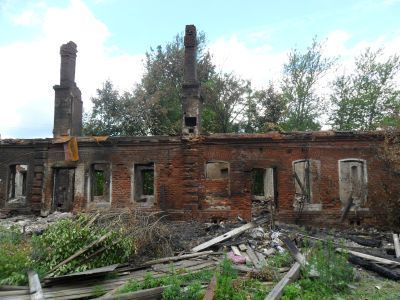 Здание общежития фабрики