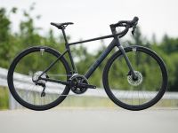 Шоссейный велосипед Cube Attain SLX, год 2026, цвет Черный-Синий, ростовка 20.5