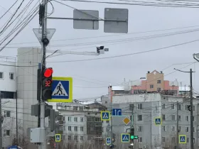 В Якутске установили новые камеры фотовидеофиксации нарушений ПДД
