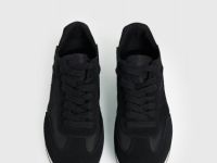 Кроссовки из натуральной замши, Черный