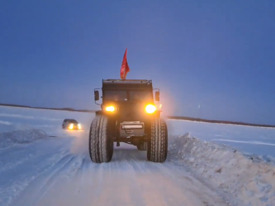 Намский район Якутии принял эстафету «Знамя Победы»