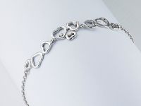 Браслет из серебра с бриллиантами э0601бр07153200