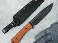 Походный нож Special Knives Sheriff, сталь AUS-10, рукоять G10, коричневый