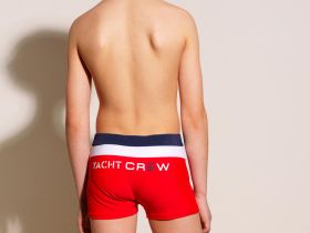 Плавки-шорты трикотажные для мальчиков, короткие