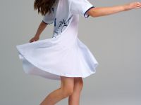 Платье трикотажное для девочек