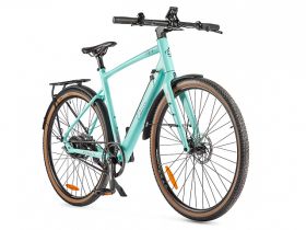 Электровелосипед Eltreco Olymp, год 2024, цвет Зеленый