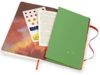 Блокнот в линейку Moleskine "LE DRAGONBALL" Large 130x210 мм 192 стр, твердая обложка Chi-Chi