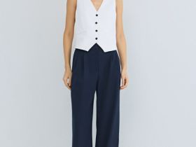 Классический жилет, Белый