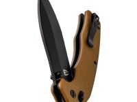 Складной нож Obertech ns-01 thumb stud, сталь VG-10, рукоять G10, койот