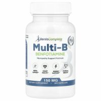 Benfotiamine Inc., Поддерживающая формула Multi-B при нейропатии, 150 мг, 120 капсул