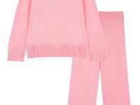 Комплект трикотажный для девочек: джемпер, брюки