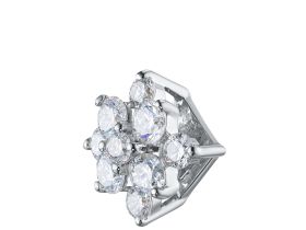 Классическая подвеска из серебра э0612пд09164200_white